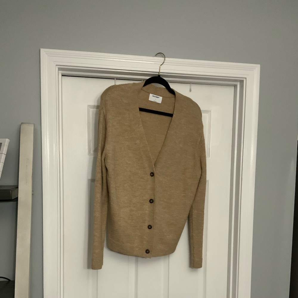 Womens Old Navy Beige Cardigan. Small. New